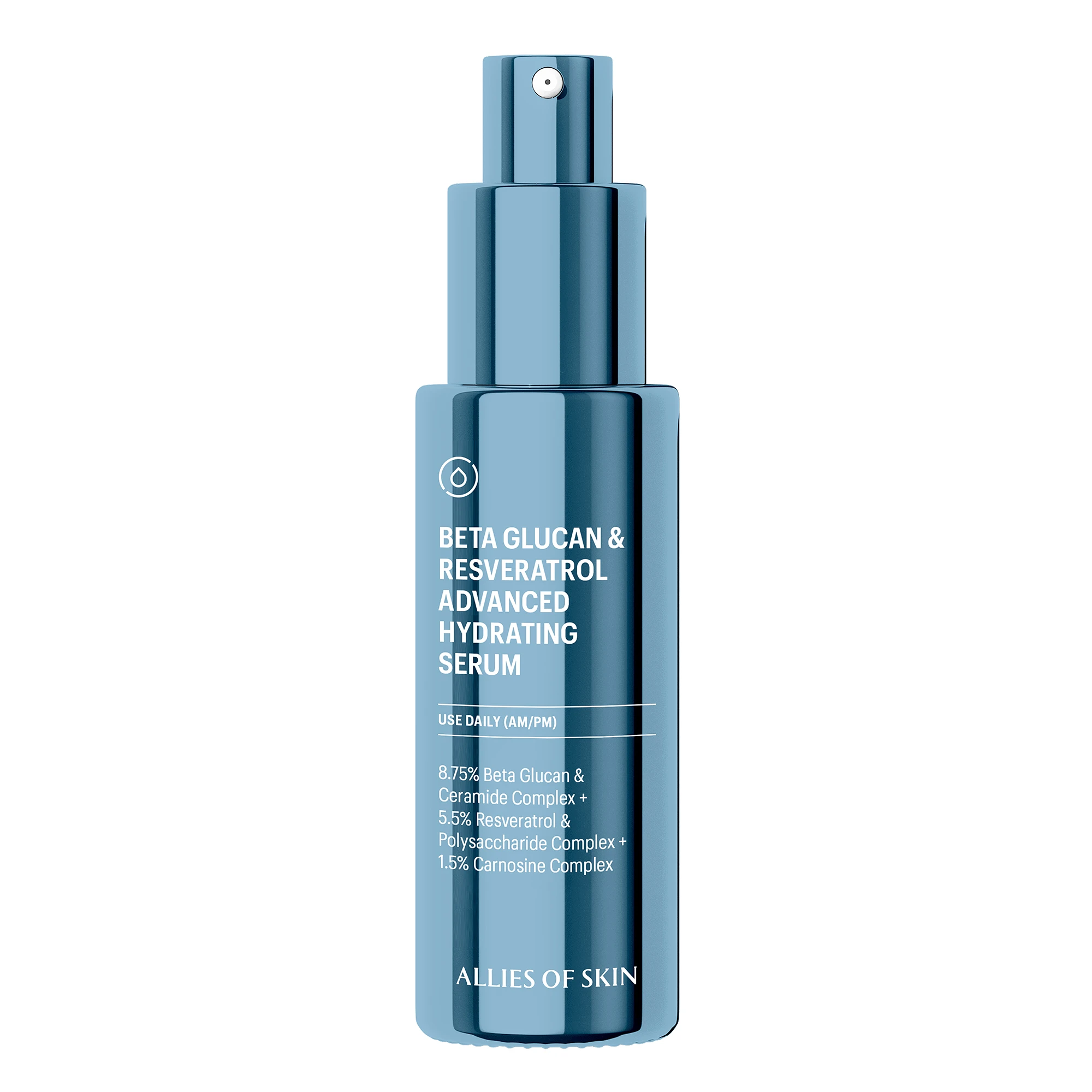 ALLIES OF SKIN Beta Glucan & Resveratrol Advanced Hydrating Serum