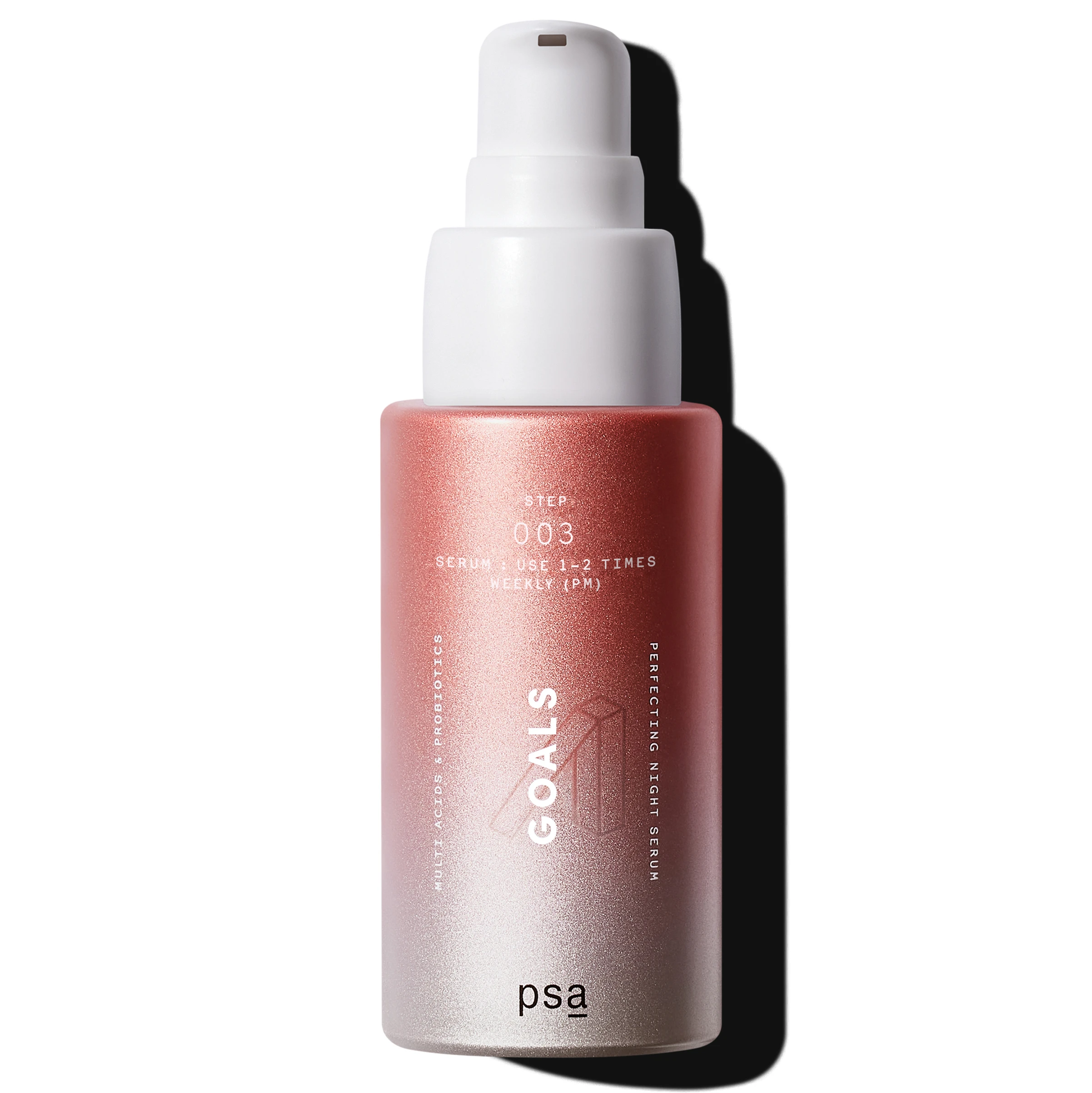 PSA GOALS Multi Acids & Probiotics Perfecting Night Serum