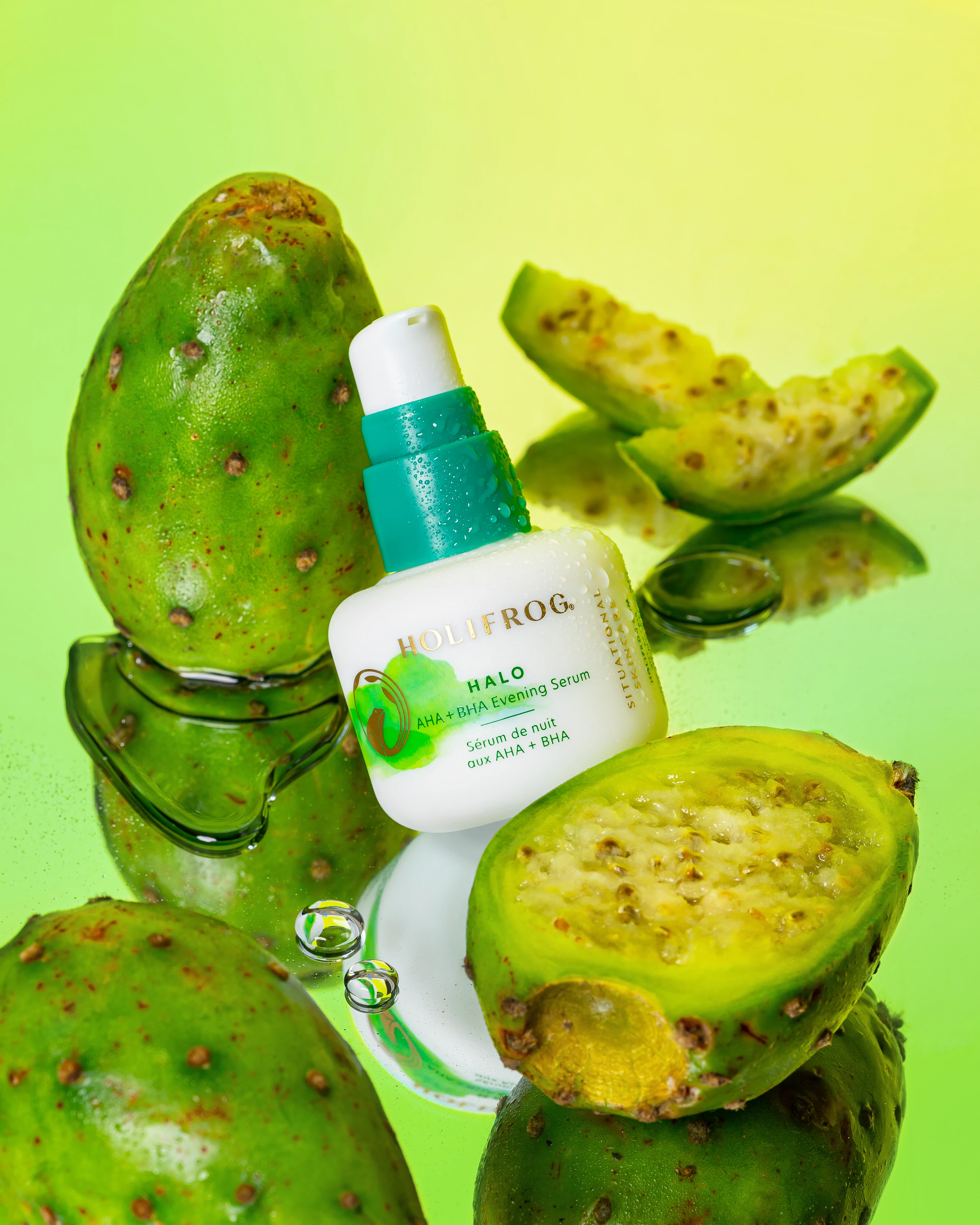 HOLIFROG Halo AHA + BHA Evening Serum